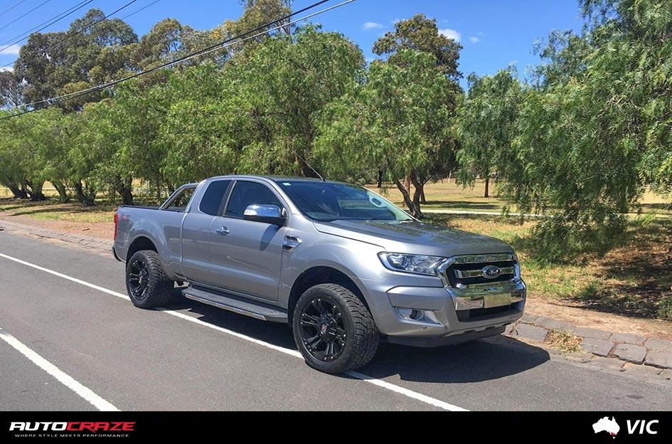FORD RANGER MONSTER XD 2 MATTE BLACK